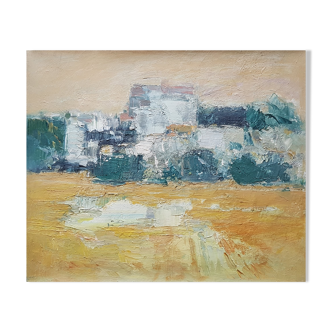 Painting by Nagao Usui: "Landscape of the South"