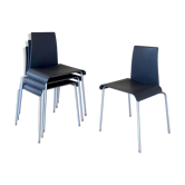 4 design chairs by Uwe Fischer B&B Italia