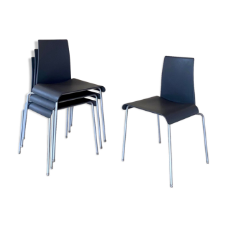 4 design chairs by Uwe Fischer B&B Italia