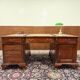 Bureau partenaire en acajou anglais classique