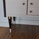Vintage dressing table  nude and wood