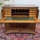 Commode secrétaire anglaise 19ème en acajou
