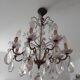 Lustre cage Cristal