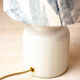 Mustard pot lamp and lampshade plant printing bamboo pattern