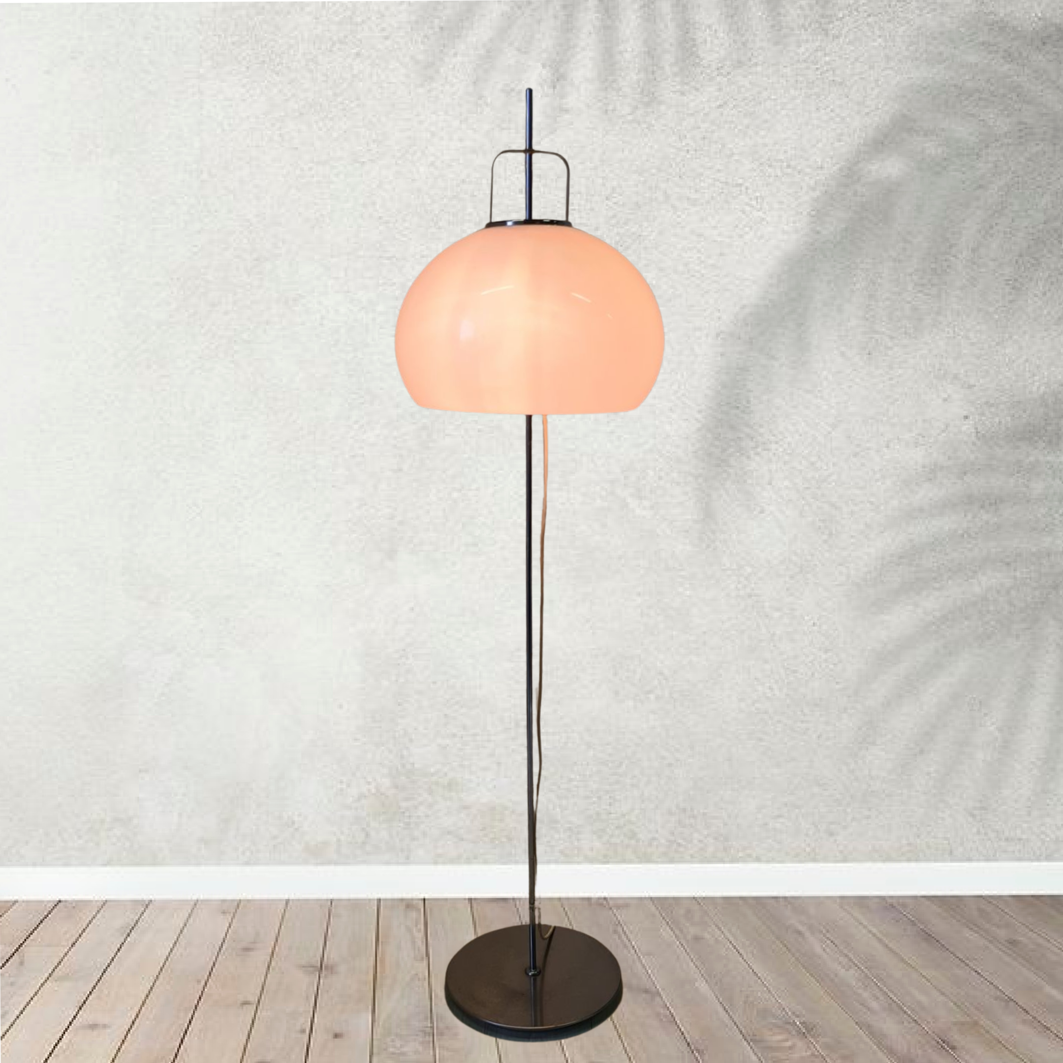 Space age Lucerna floor lamp by Luigi Massoni for Harvey Guzzini, Italy 1960s