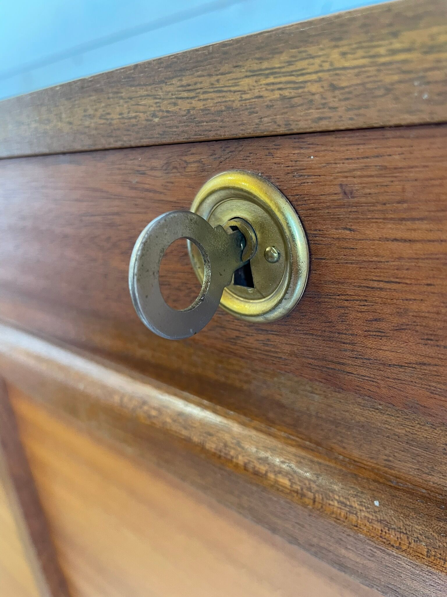 Meuble à Rideaux Vintage – Classeur / Rangement Scandinave Années 60