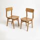 1 des 14 chaises de salle à manger en contreplaqué, Tchécoslovaquie, années 1960