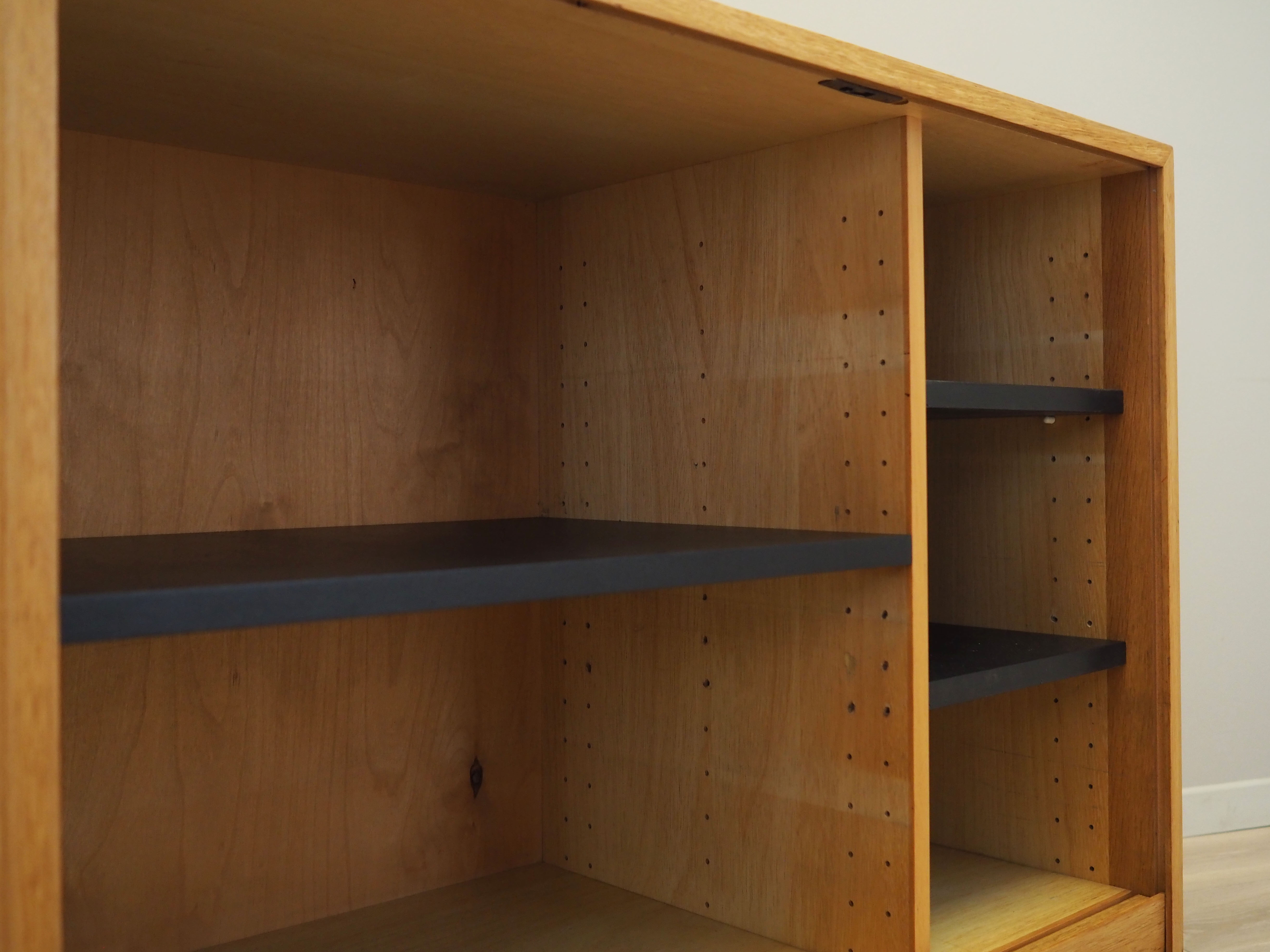 Ash cabinet, Danish design, 1970s, manufactured by SKM