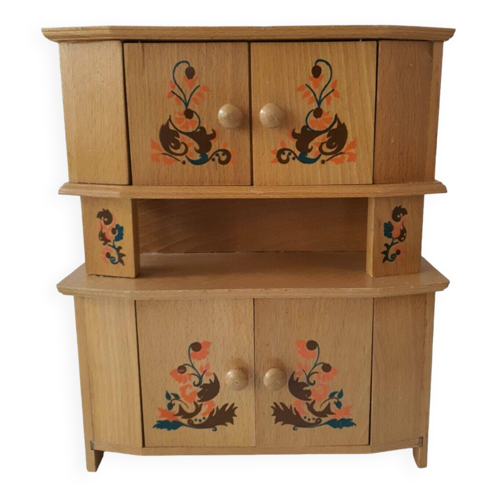 Dolls furniture buffet mado vintage dollhouse other