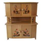 Dolls furniture buffet mado vintage dollhouse other