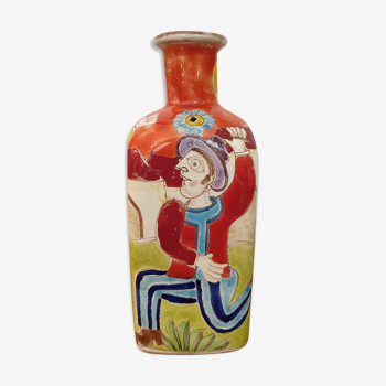 Vase italien céramique Giovanni de Simone années 1960