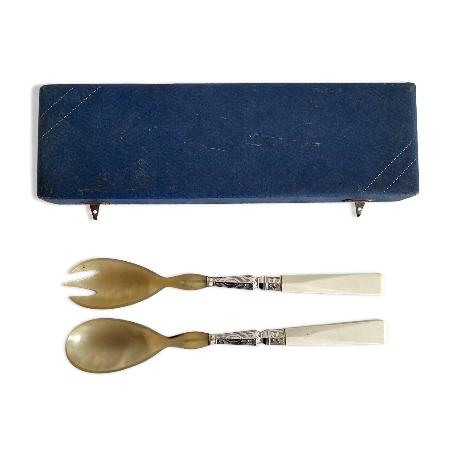 Antique salad servers
