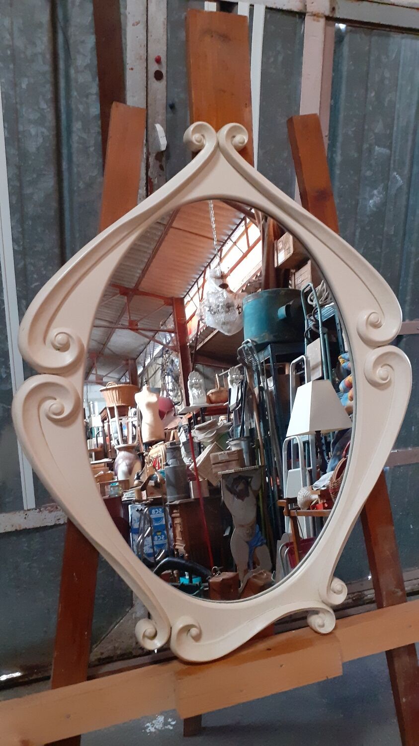 Art Deco mirror 76x60cm