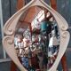 Art Deco mirror 76x60cm