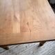 Table de ferme en merisier