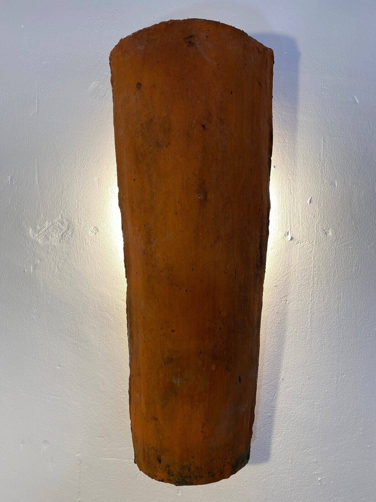 Wall light in antique canal tile, Studio B3KM