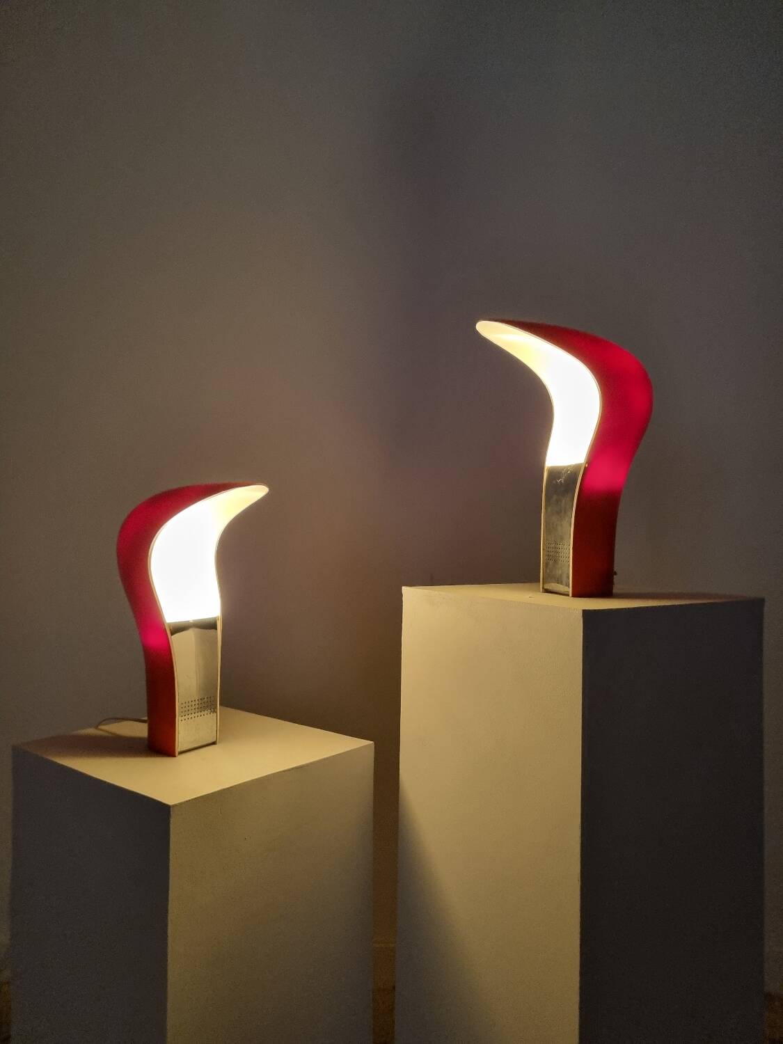 Paire de lampes "Pelota" par Casare & Ponzio