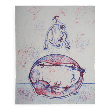 Max ernst: after me the 20th century - original lithograph