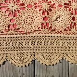 Crochet bedspread