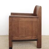 Art Deco armchairs Haagse School the pair