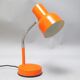 Lampe de bureau orange années 70