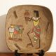 Fratelli Fanciullacci plate Italian pottery fifties design