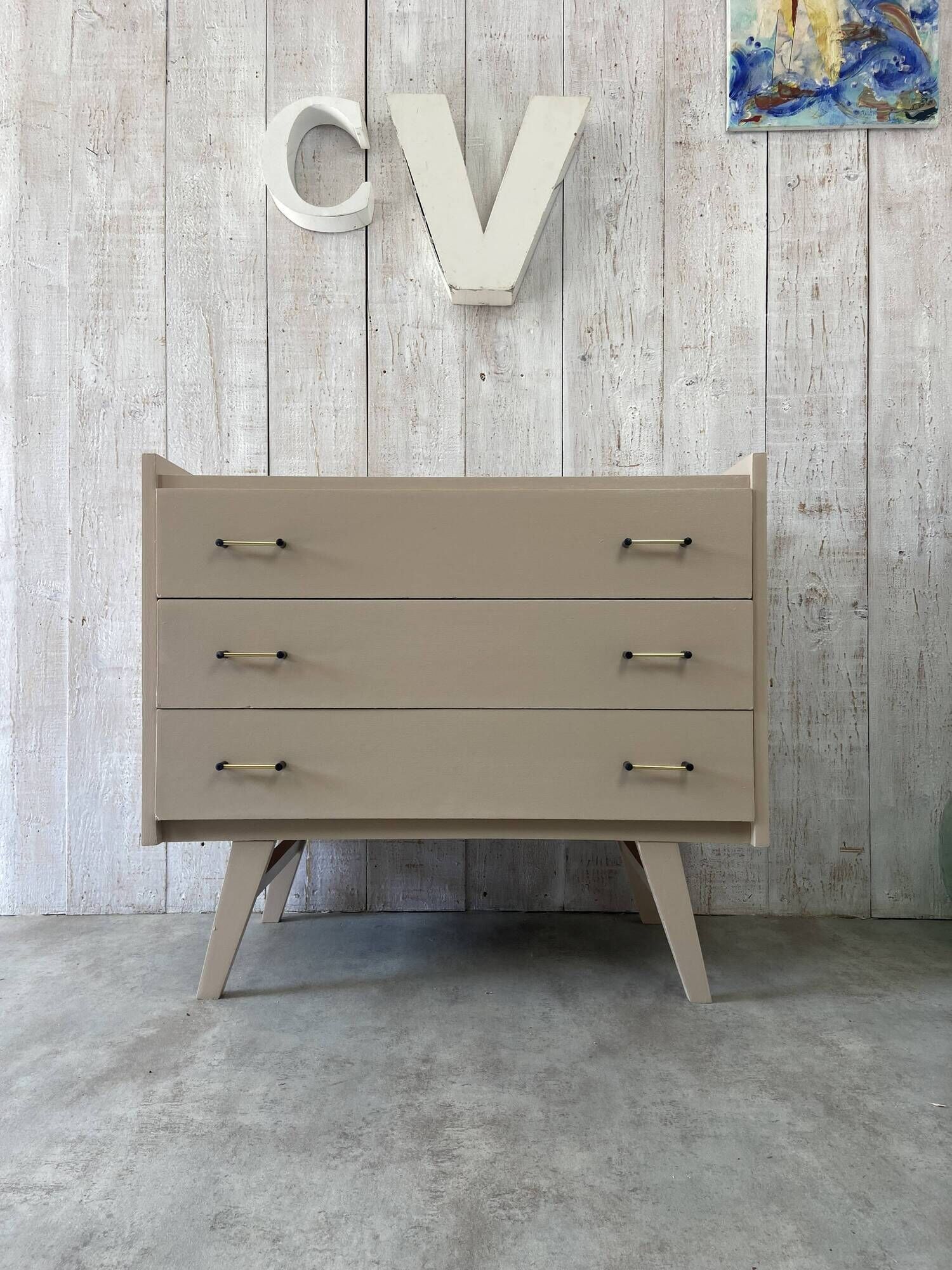 60's chest of drawers