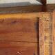 Rustic kneading trough in solid oak, removable lid and base.