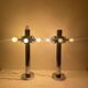 Large pair of Space Age lamps