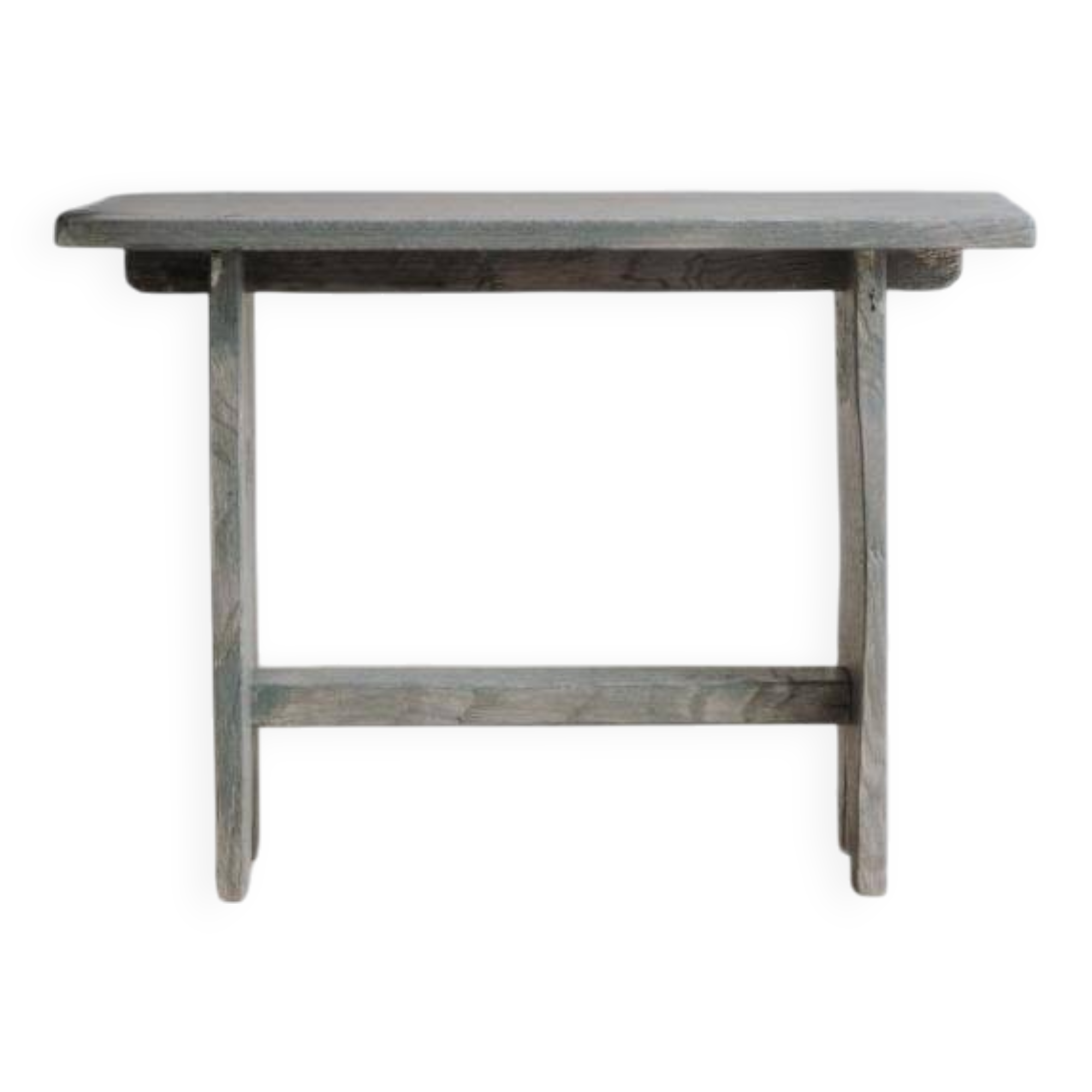 Petit Banc en chêne gris