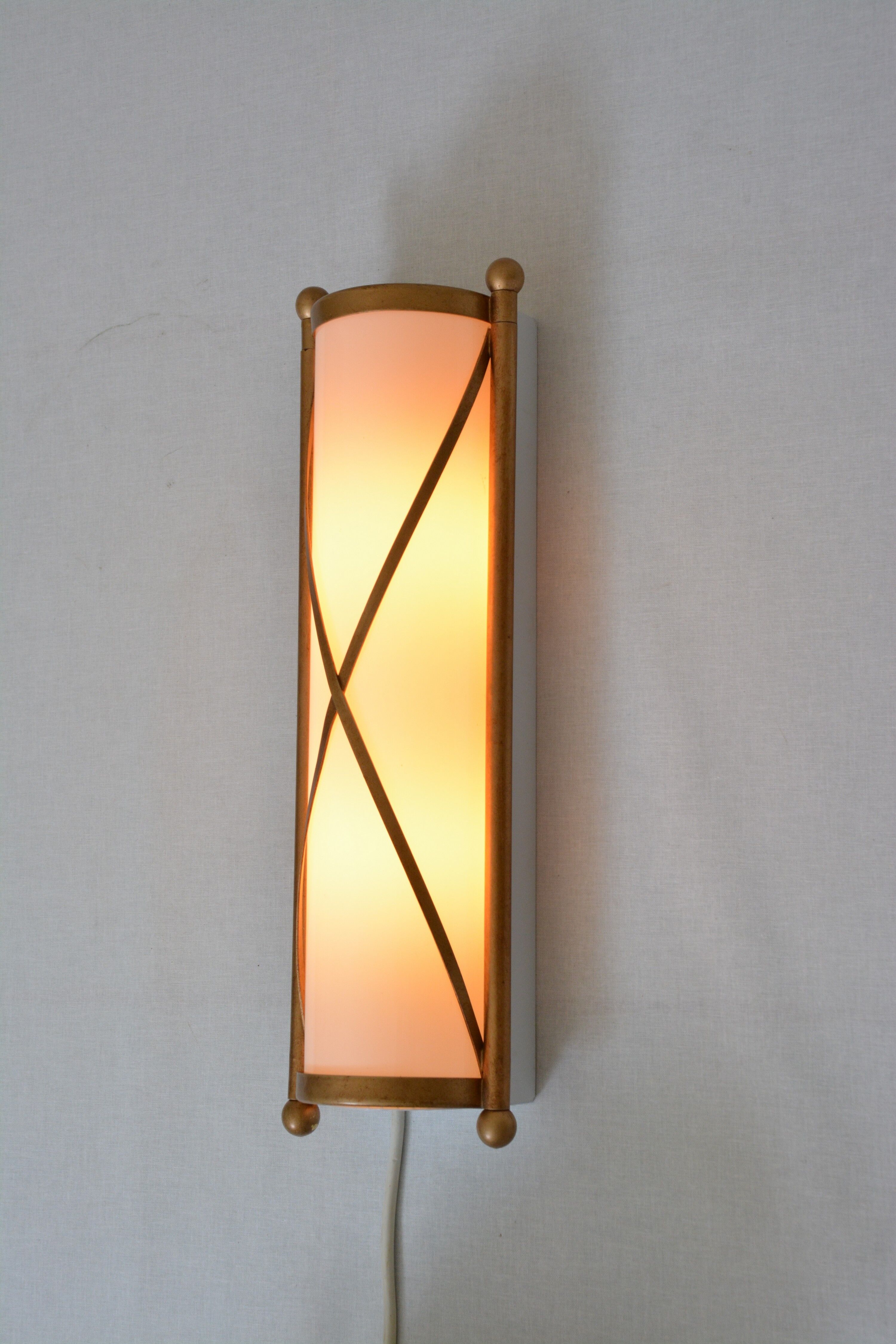 Set of 3 wall lamps by Paolo Marioni, Classical Royal