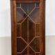 Meuble Vitrine d’encoignure en merisier XX e s