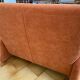 Leather 2-seater sofa comfort