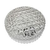 Crystal ceiling/wall lamp Kamenický Šenov, 1970s | Brusel style | Very good