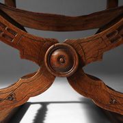 Antique Neo-Renaissance Throne Chair, France 1890s