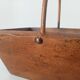 Panier vintage artisanal en bois