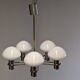 Space age chandelier with 5 lights from the 60s/70s