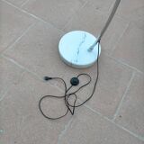 Chrome arc floor lamp