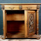 Renaissance lounge buffet in blond walnut