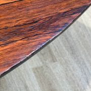 Mid-Century Arkana Round Dining Table in Brazilian Rosewood