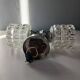 60s globe glass wall light