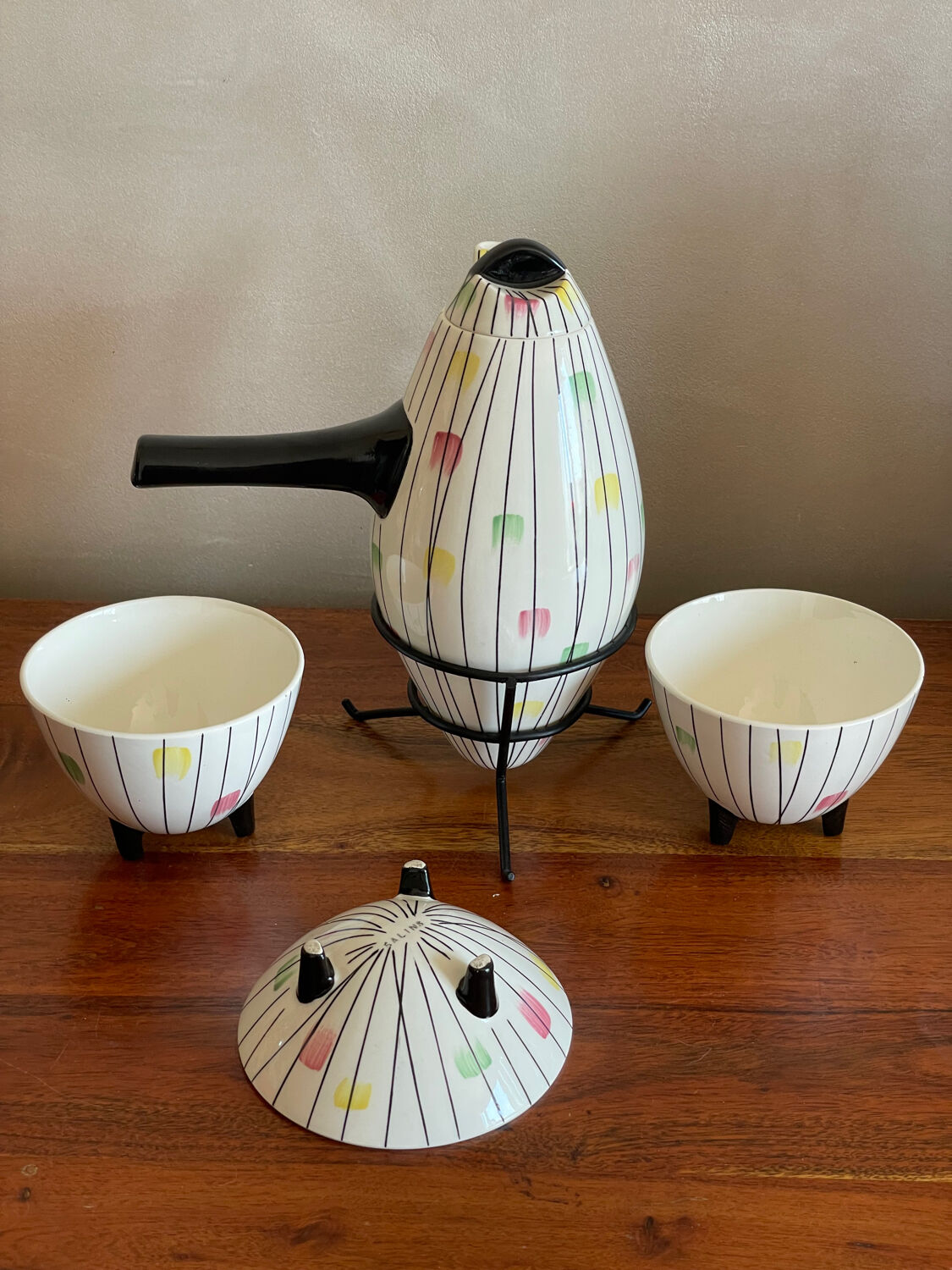 Salins coffee set 50s