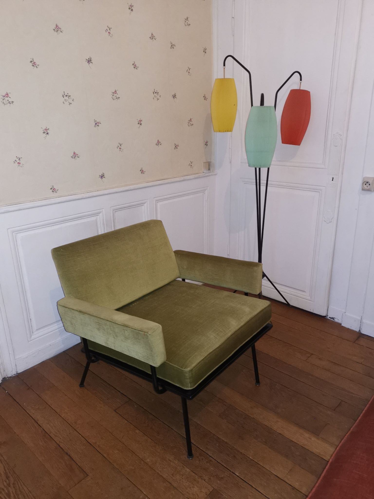 Fauteuil années 60 70 modernist architecte