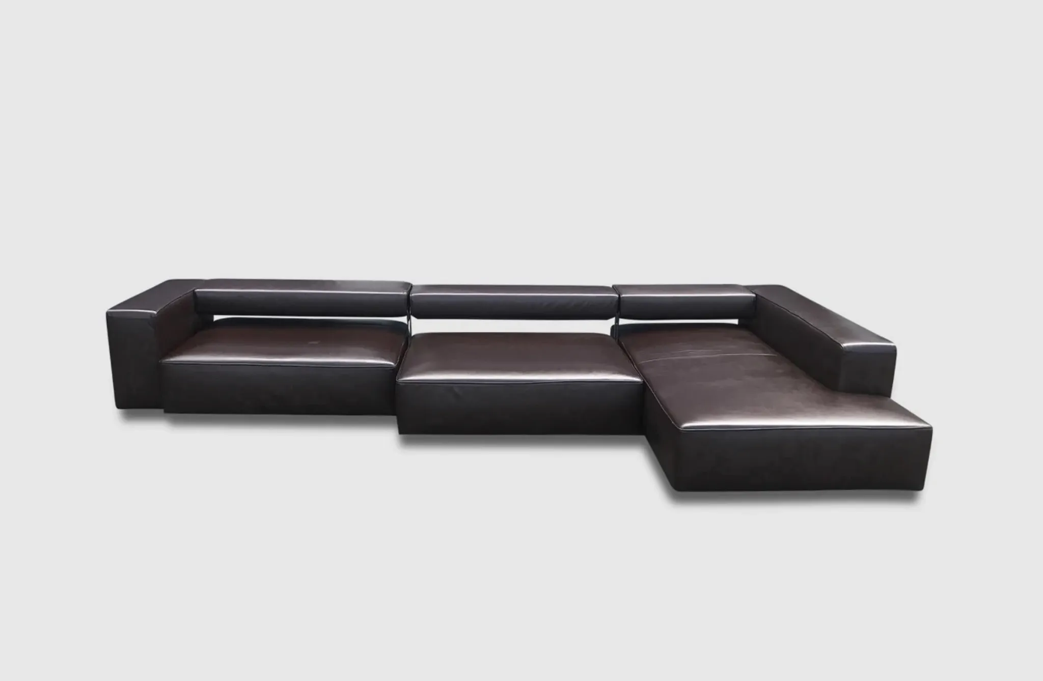 Modular leather sofa Andy Landscape by Paolo Piva for B&B Italia 2013