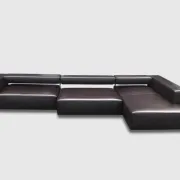 Modular leather sofa Andy Landscape by Paolo Piva for B&B Italia 2013