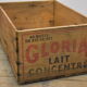 Gloria wooden milk box