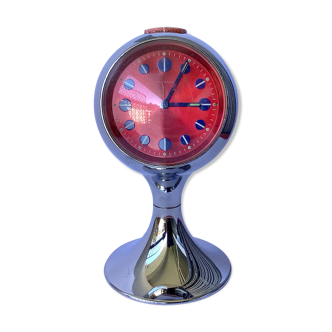 Alarm clock tulip foot Chambord space age West Germany