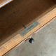 Half-moon shaped row sideboard napoleon iii era in speckled maple