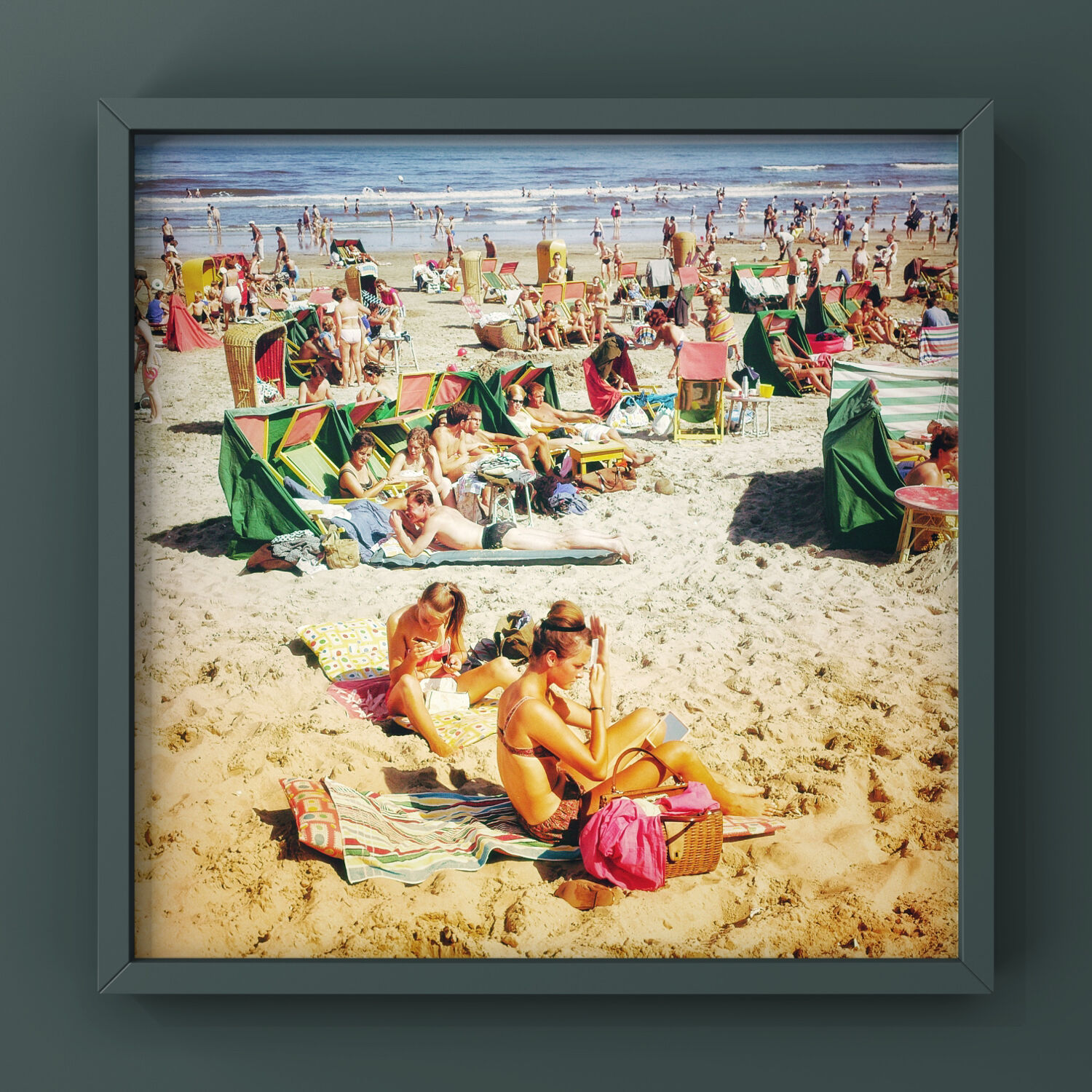 Zandvoort beach photography summer of 1962