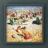 Photographie de la Plage de Zandvoort été 1962